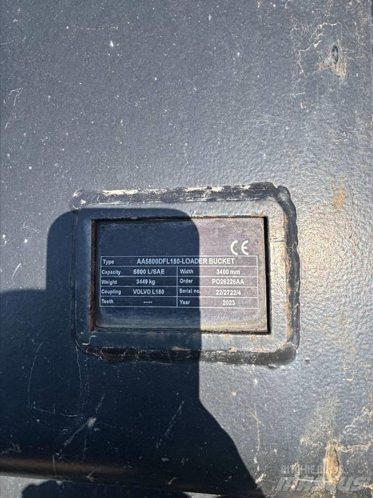 Volvo L180H Chargeuse sur pneus