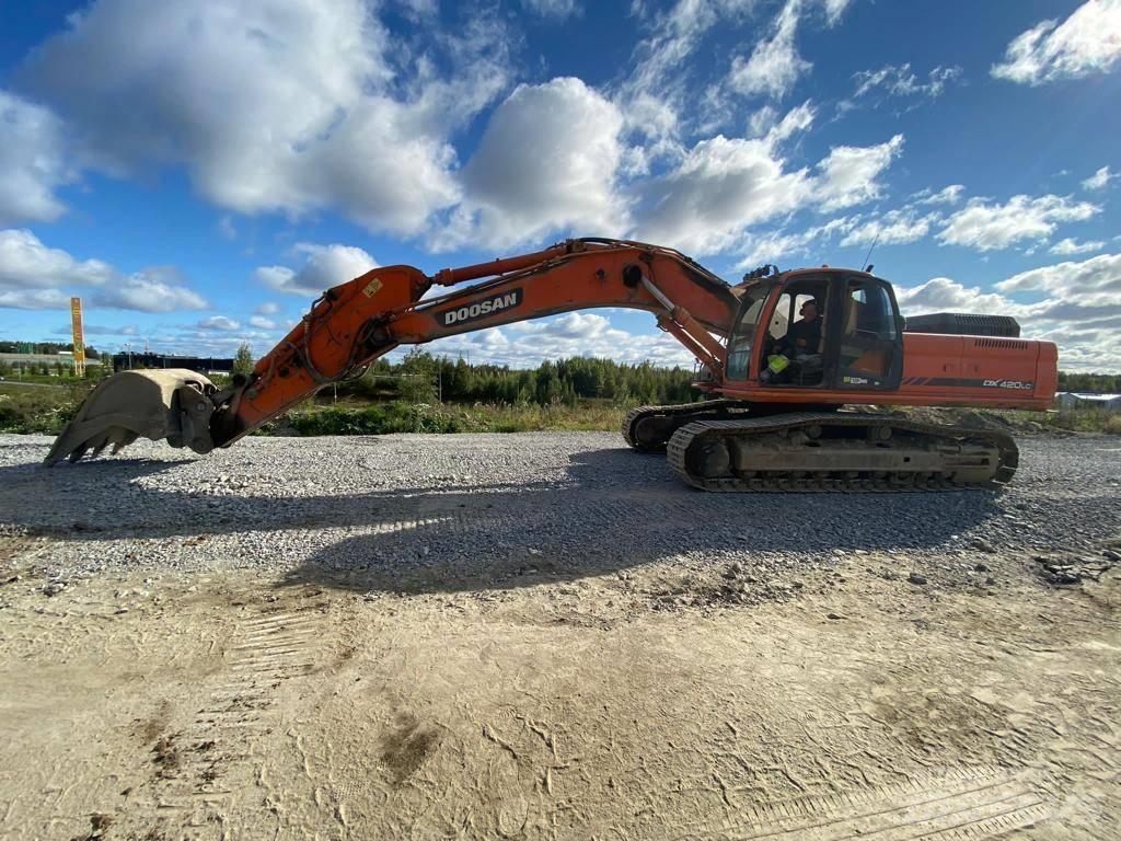 Doosan DX420LC Pelle sur chenilles