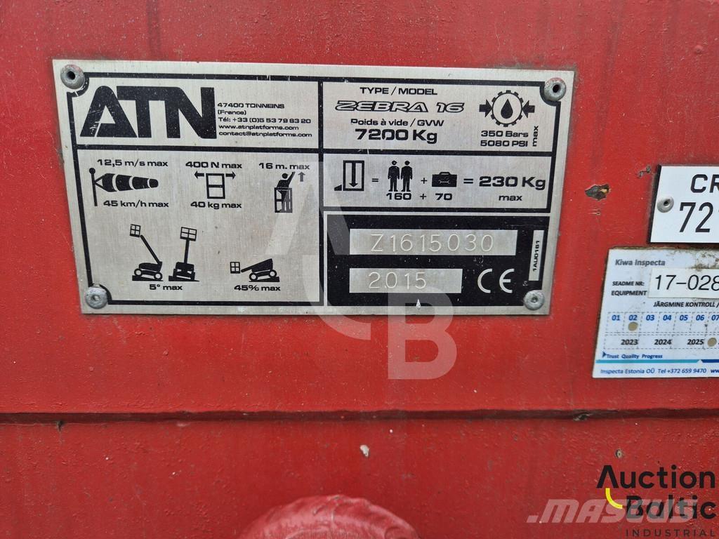 ATN Zebra 16 Nacelles articulées