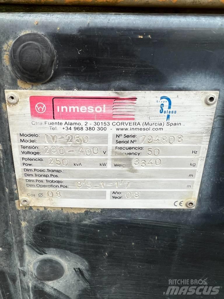 Inmesol IV-250 Générateurs diesel