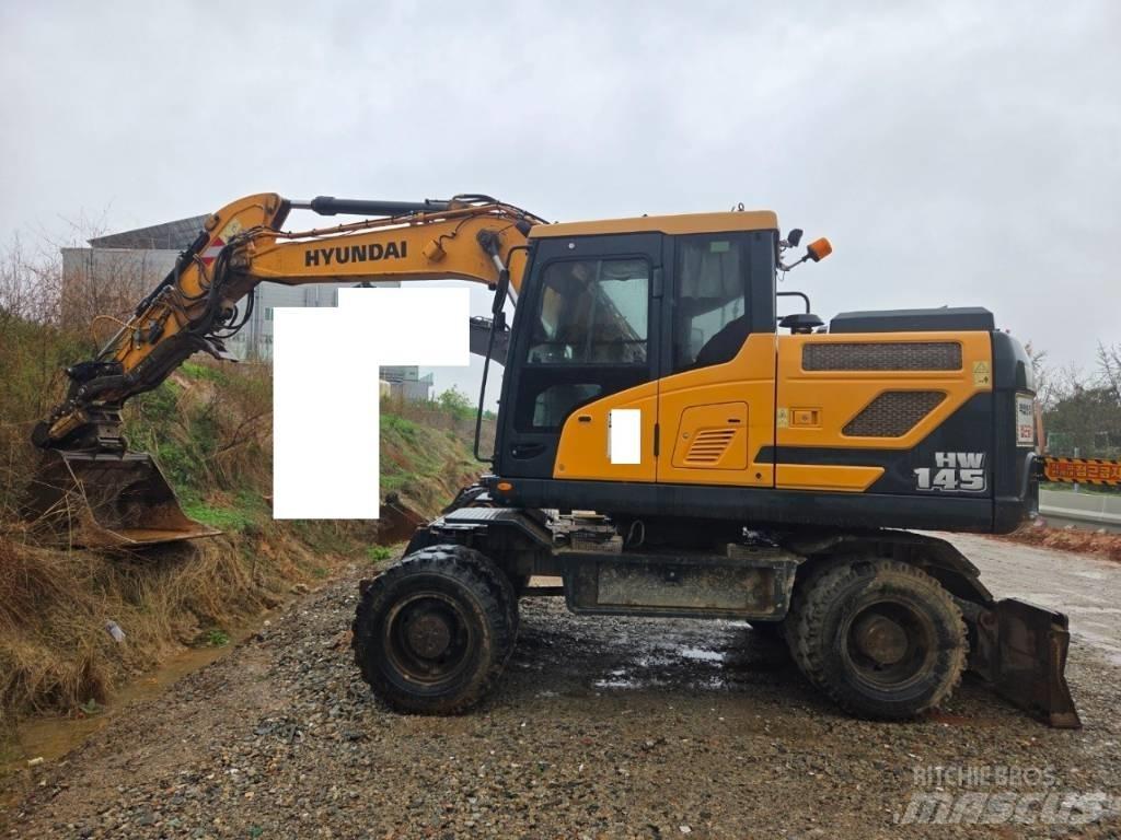 Hyundai HW 145 Pelle sur pneus
