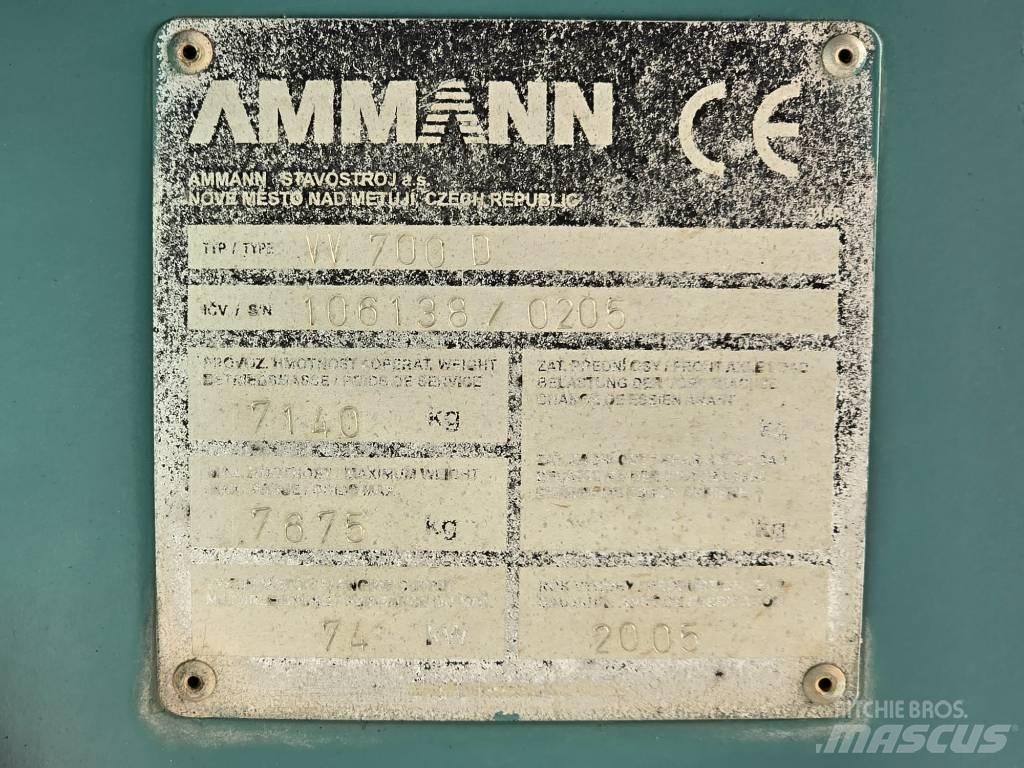 Ammann VV 700 D Rouleaux monocylindre