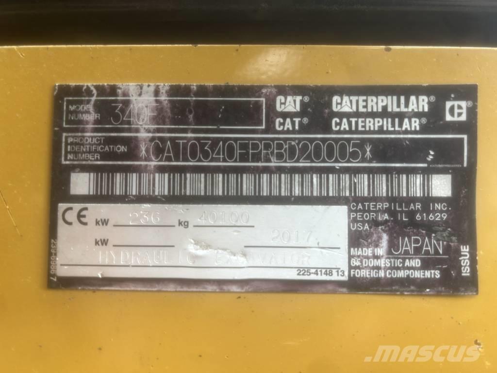 CAT 340 UHD Pelle sur chenilles