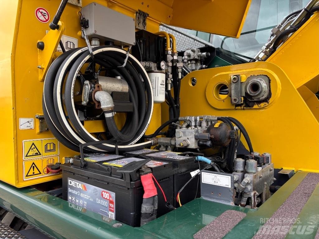 Atlas 160 W - 140 W Pelle sur pneus