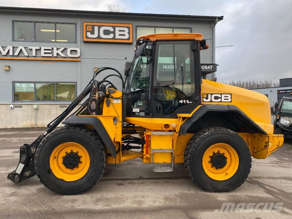 JCB 411 HT T4i Chargeuse sur pneus