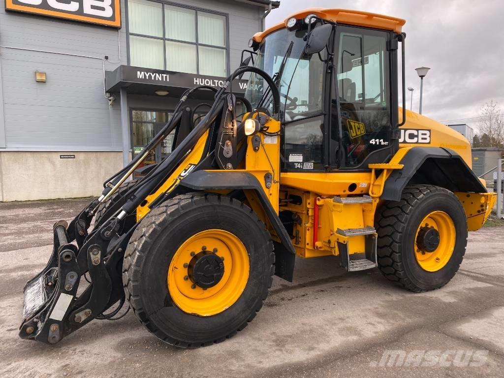 JCB 411 HT T4i Chargeuse sur pneus
