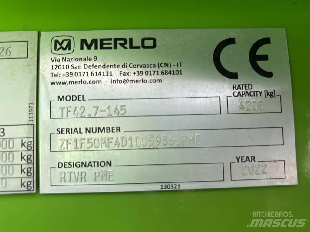 Merlo TF42.7-145 Chariot télescopique