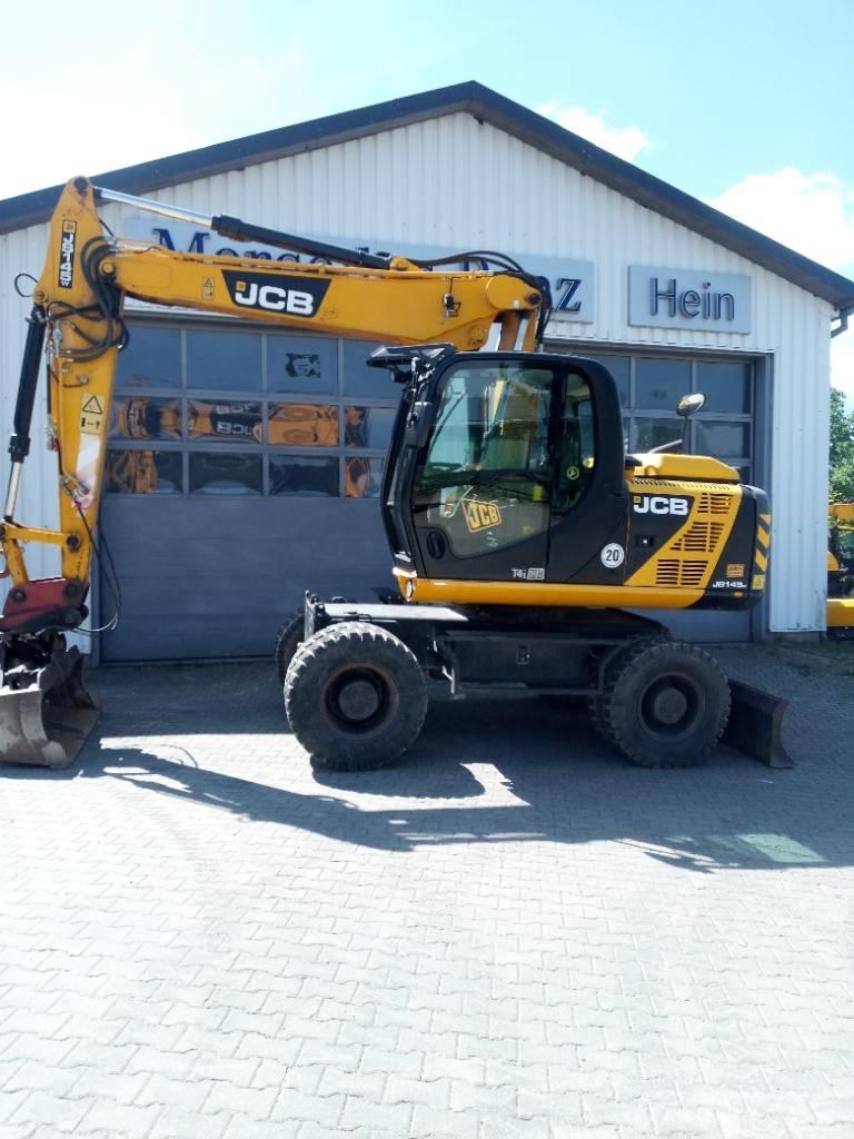 JCB JS 145 W Pelle sur pneus