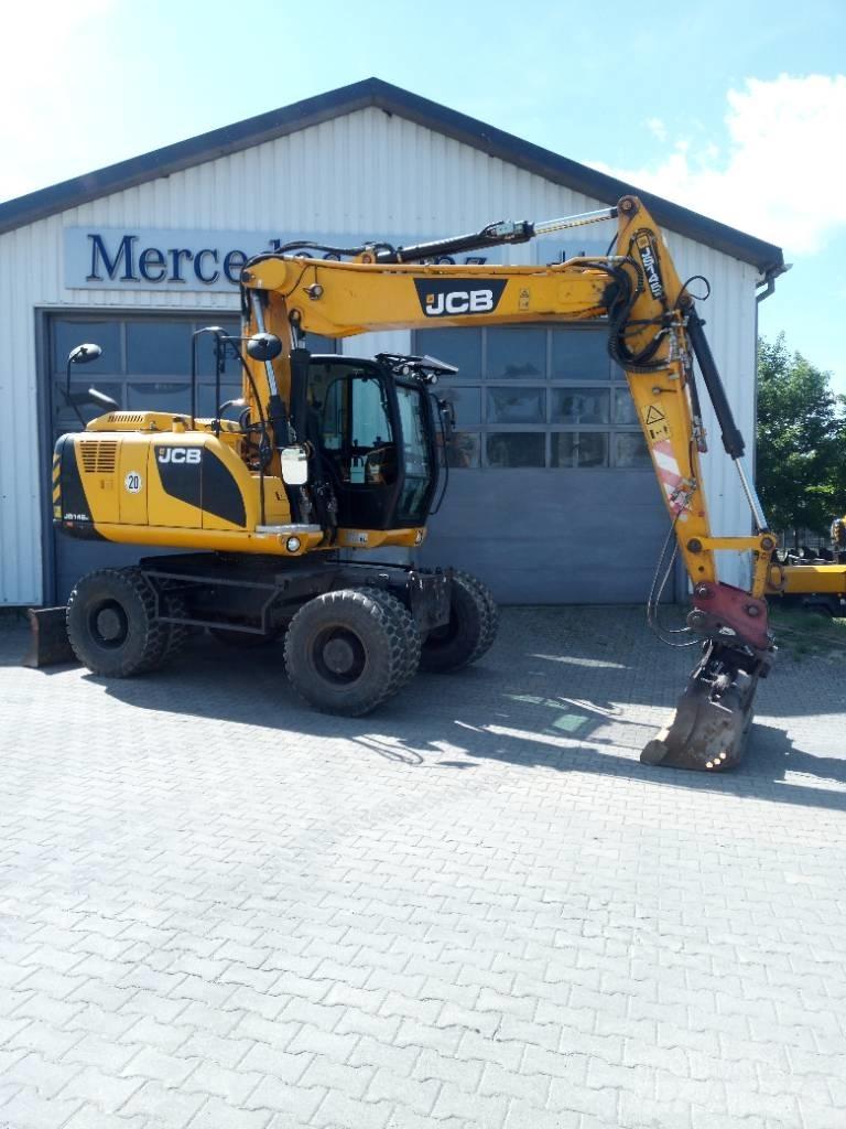 JCB JS 145 W Pelle sur pneus