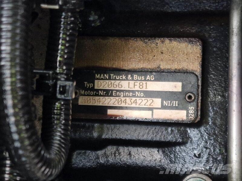 MAN D2066 LF81 Moteur