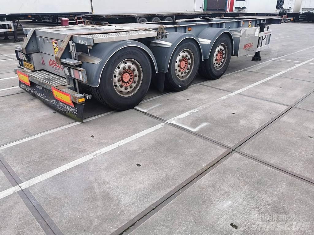 Burg O-3-39 CD Semi remorque porte container