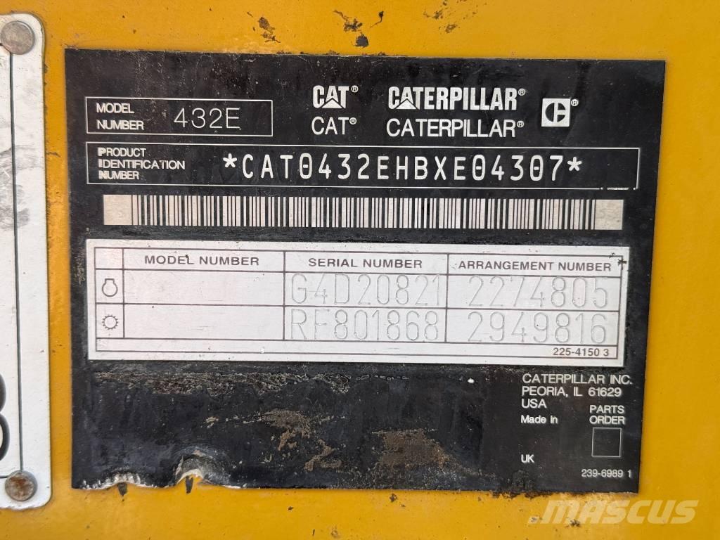 CAT 432 E Tractopelle