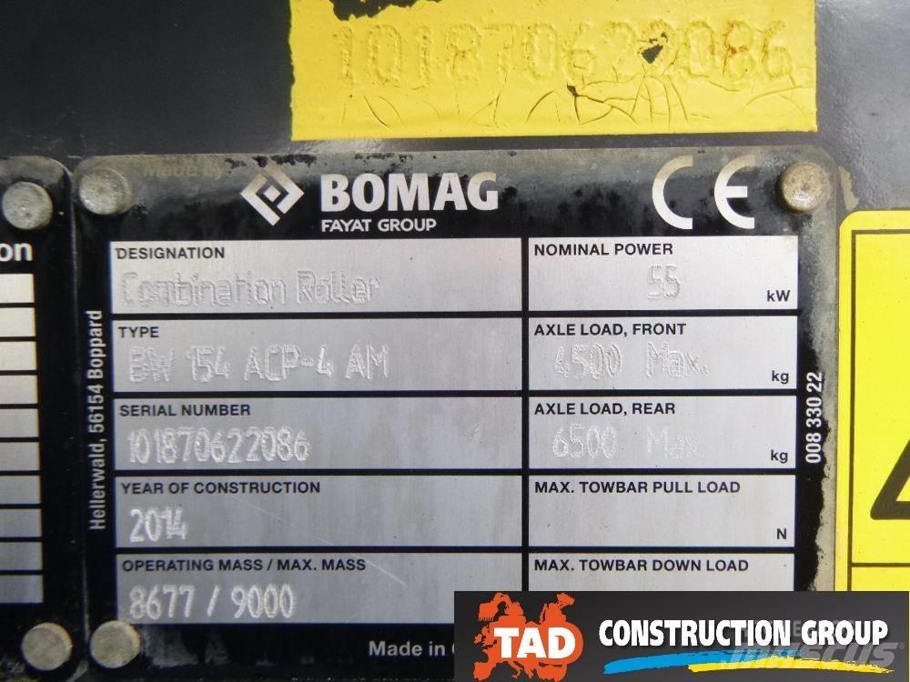 Bomag BW 154 AC Rouleaux tandem