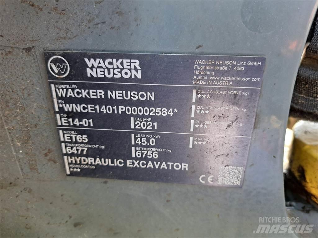 Wacker Neuson ET65 Pelle sur chenilles