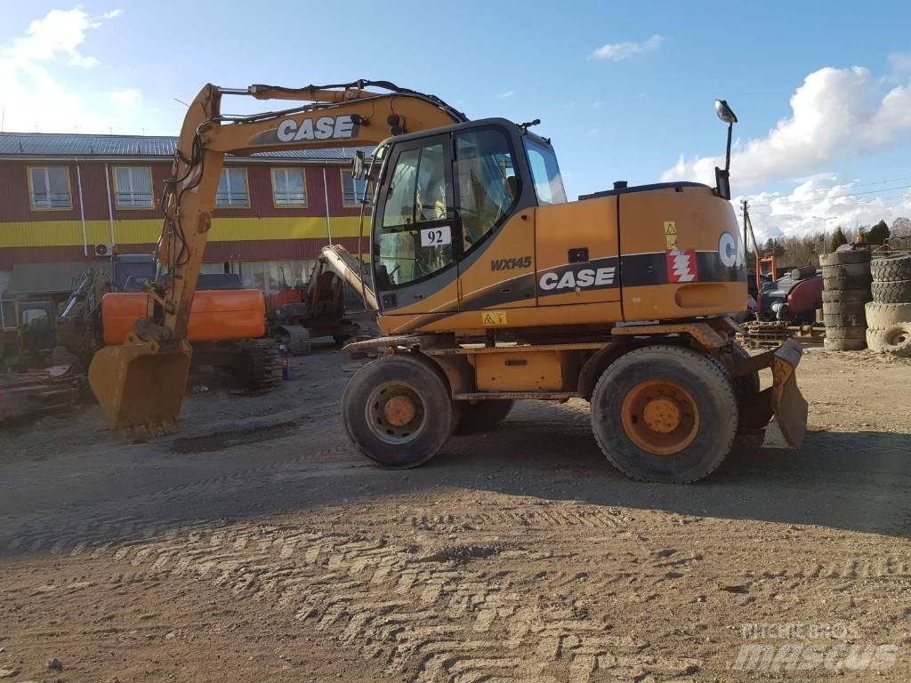 CASE WX 145 Pelle sur pneus
