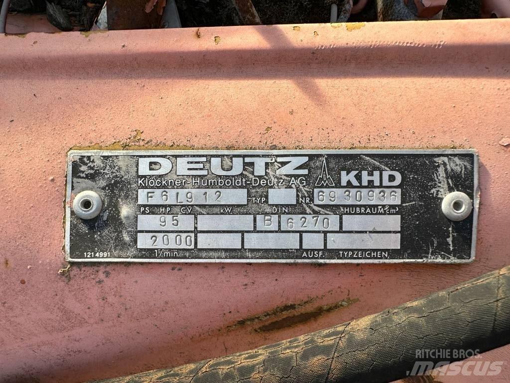 Deutz F6L912 ENGINE Moteur