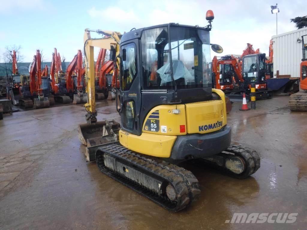 Komatsu PC 55 MR-3 Mini pelle < 7t