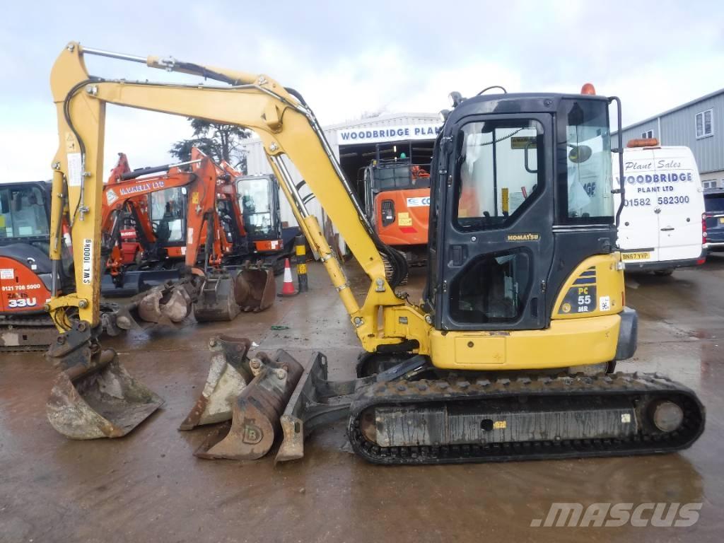 Komatsu PC 55 MR-3 Mini pelle < 7t