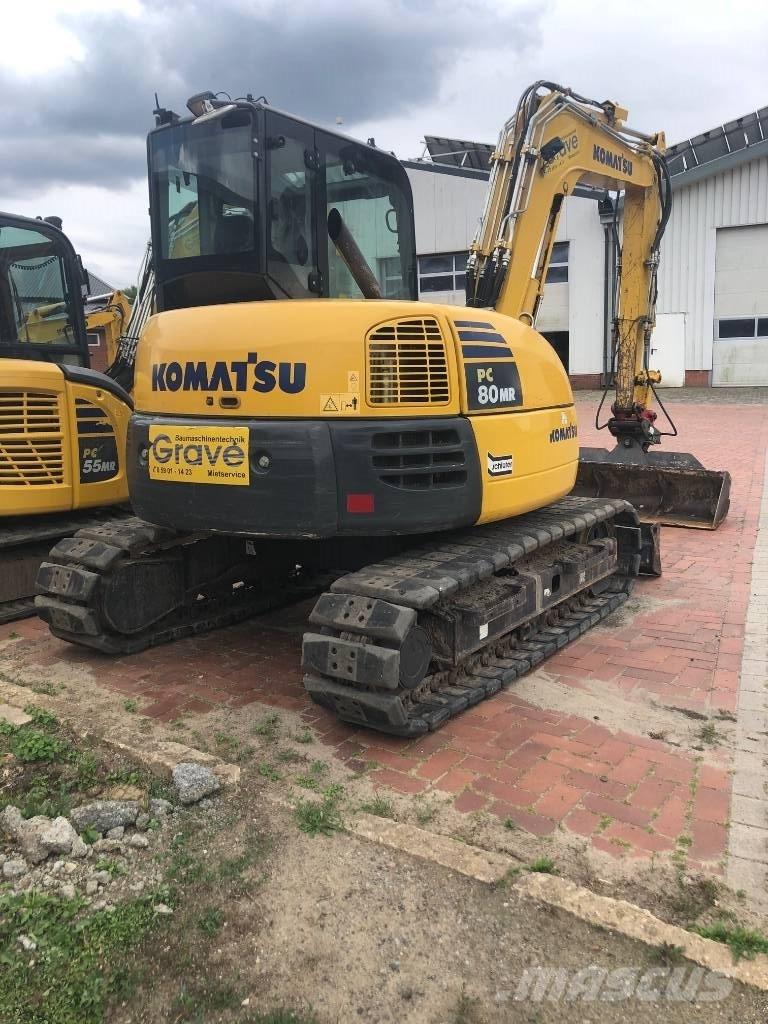 Komatsu PC80MR-3 Mini pelle 7t-12t