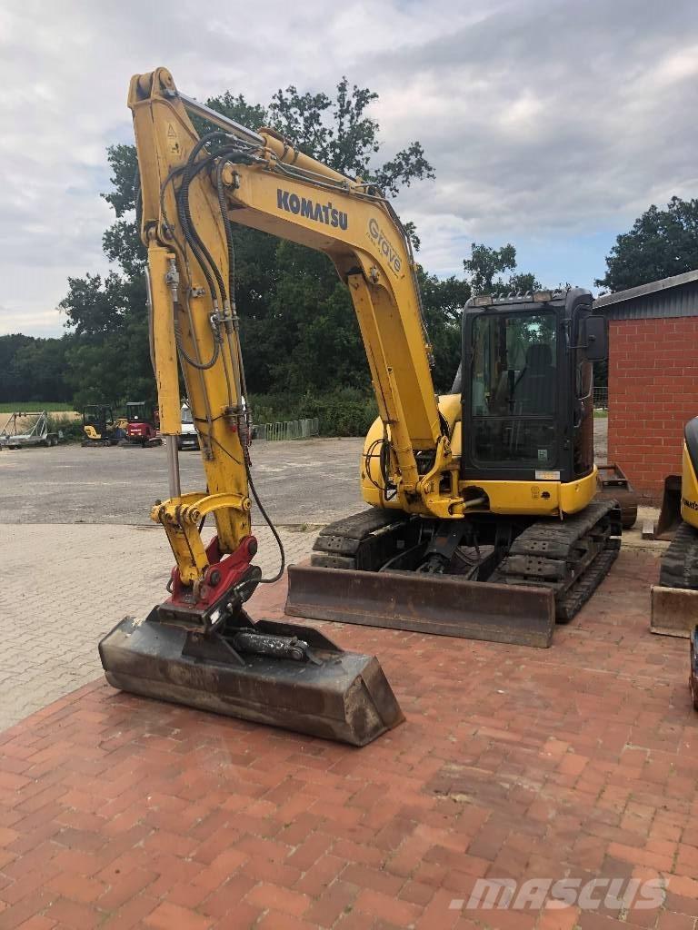 Komatsu PC80MR-3 Mini pelle 7t-12t