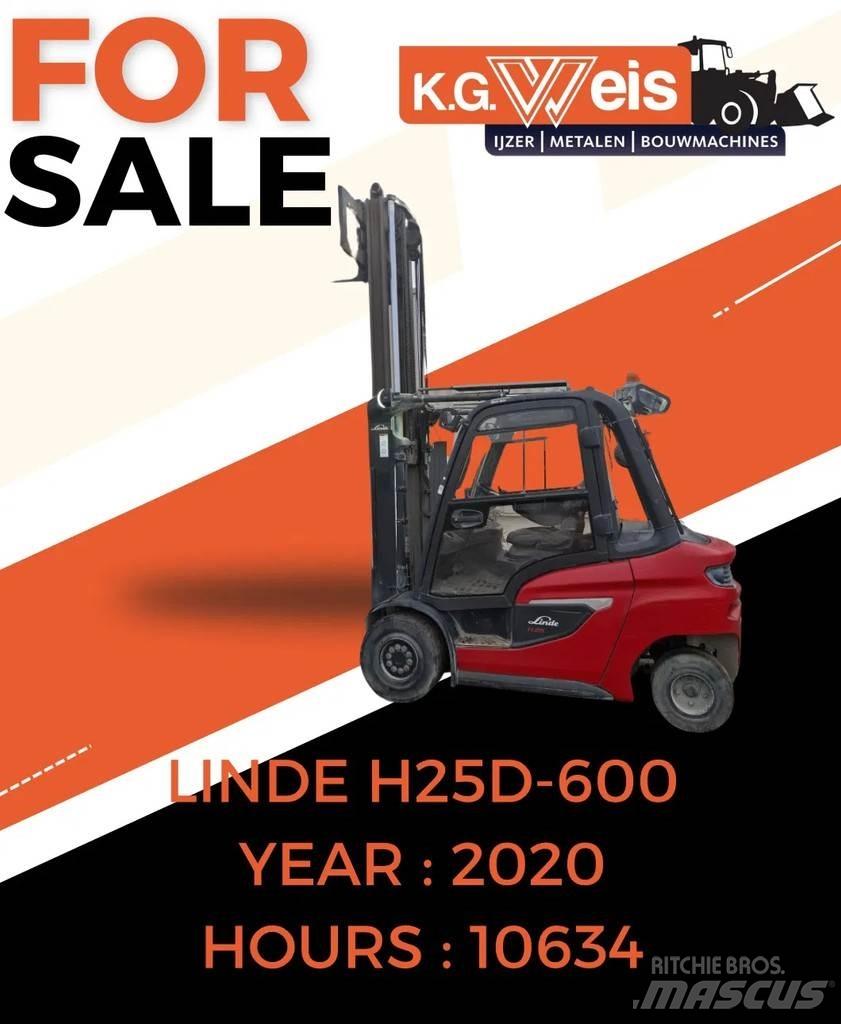 Linde H25D-600 Chariots diesel