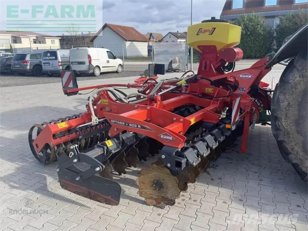 Kuhn optimer + 503r Crover crop