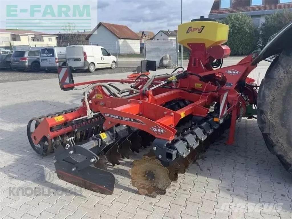 Kuhn optimer + 503r Crover crop