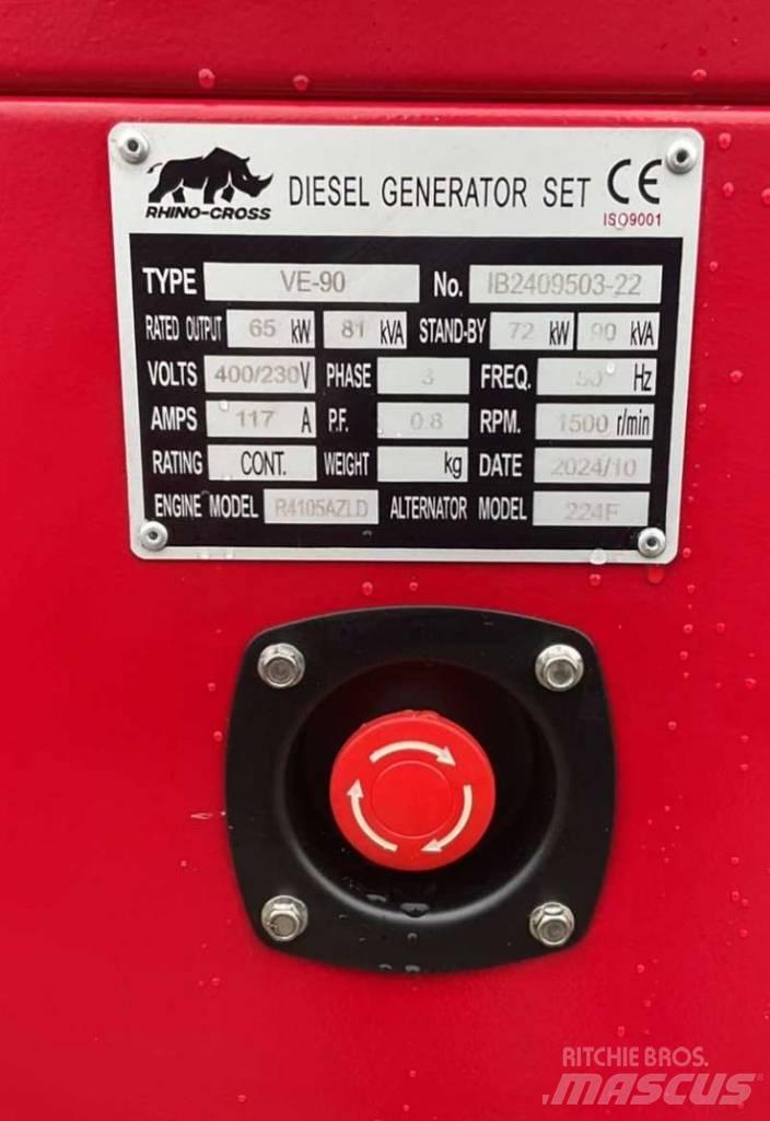 Rhino CROSS 90 KVA Générateurs diesel