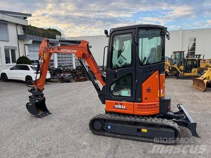 Hitachi ZX26 U-6 Mini pelle < 7t