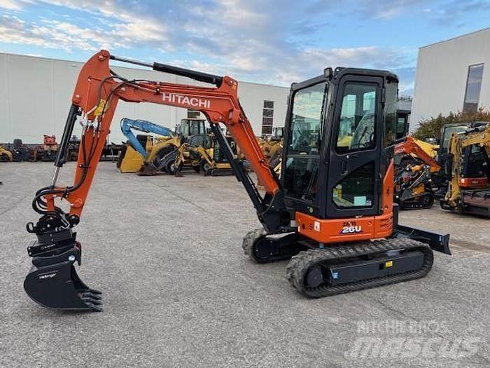 Hitachi ZX26 U-6 Mini pelle < 7t
