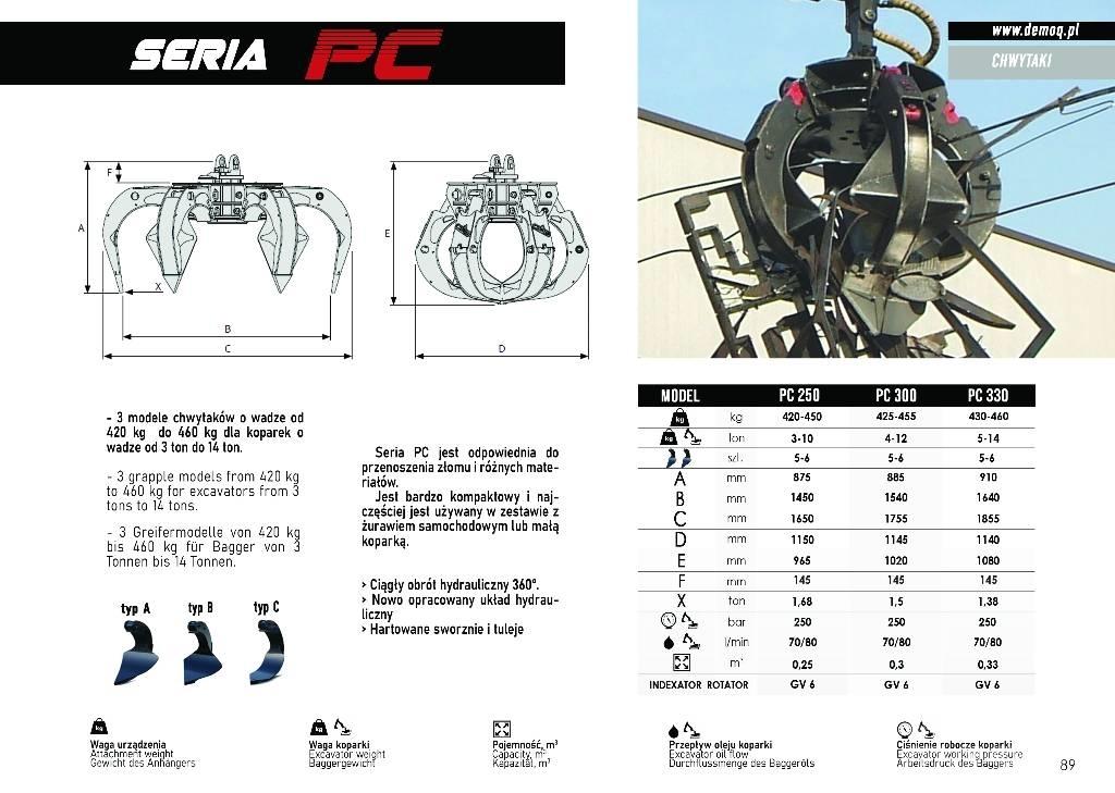  DEMOQ PC300 Grappin