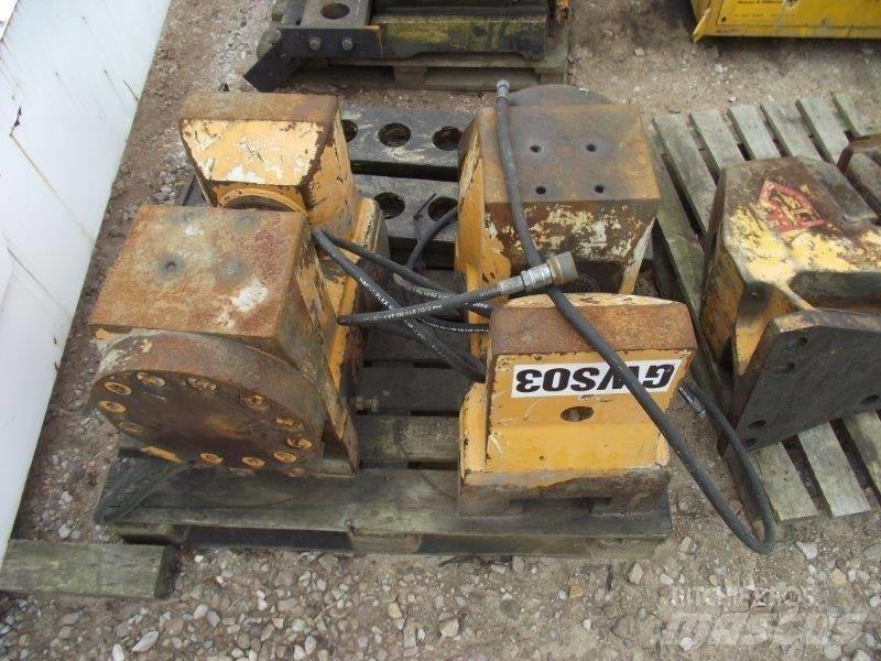 PVE 2 x 100T Accessoires et pièces pour matériel d'enfonçage