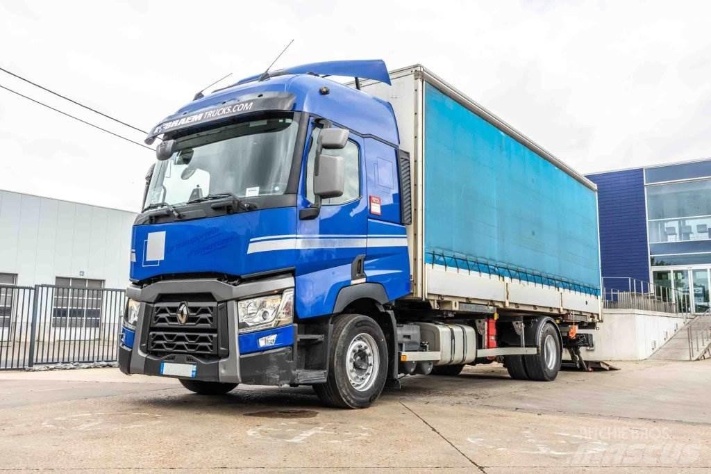 Renault T460+E6 Camion à rideaux coulissants (PLSC)