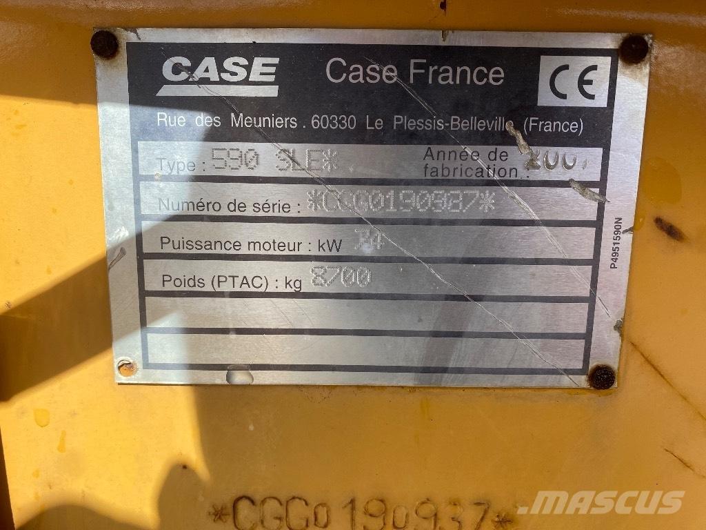 CASE 590 SLE Tractopelle