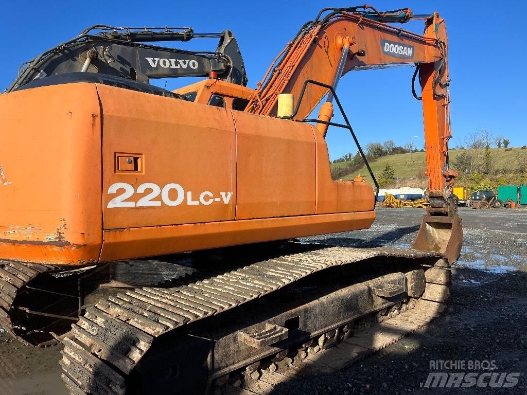 Doosan DX 220 Pelle sur chenilles