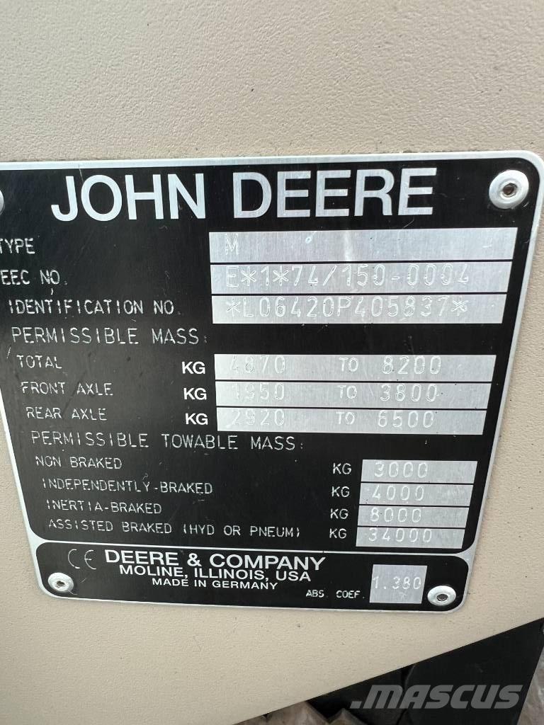 John Deere 6420 S Tracteur