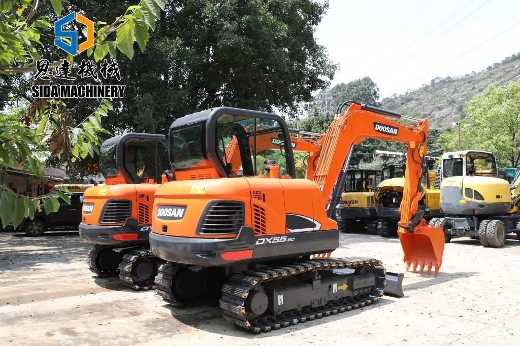 Doosan DX 55-9 C Mini pelle < 7t