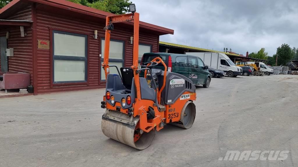 Hamm HD 8 VV Rouleaux tandem