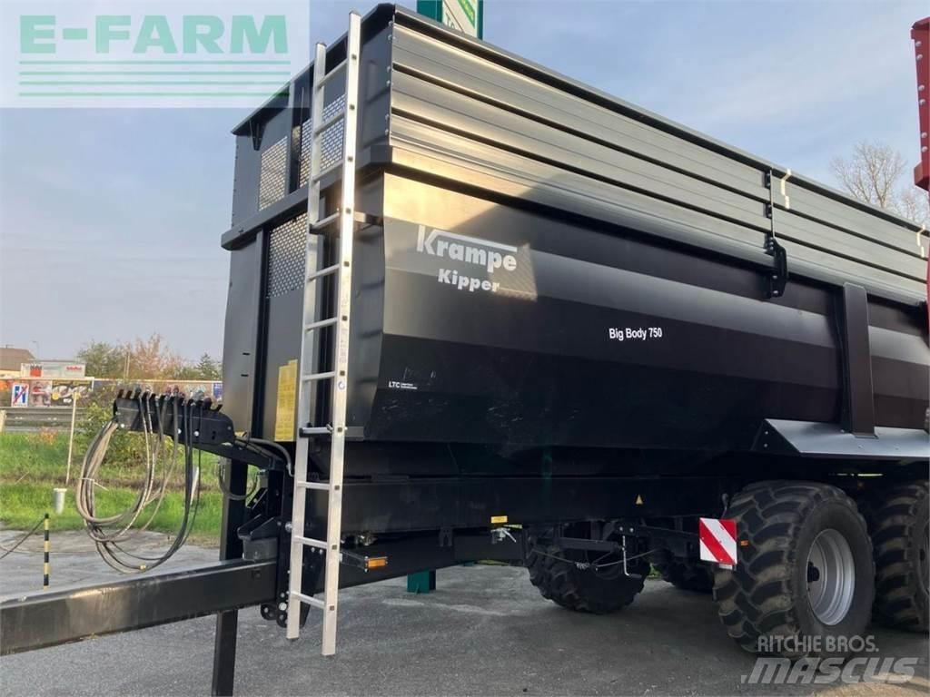 Krampe BigBody 750 Remorque multi-usage