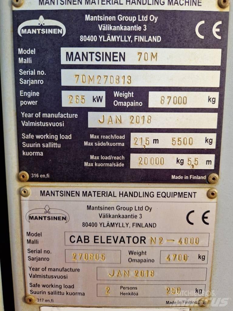 Mantsinen 70M Manutention - Autres