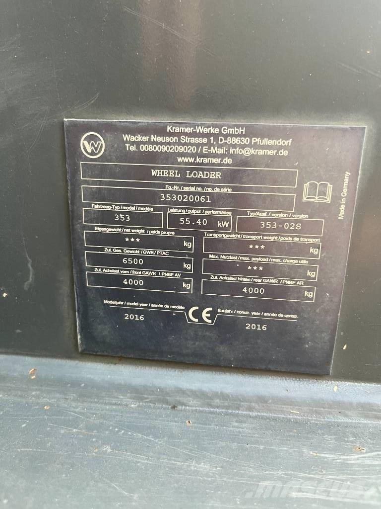 Kramer 5095 Chargeuse sur pneus