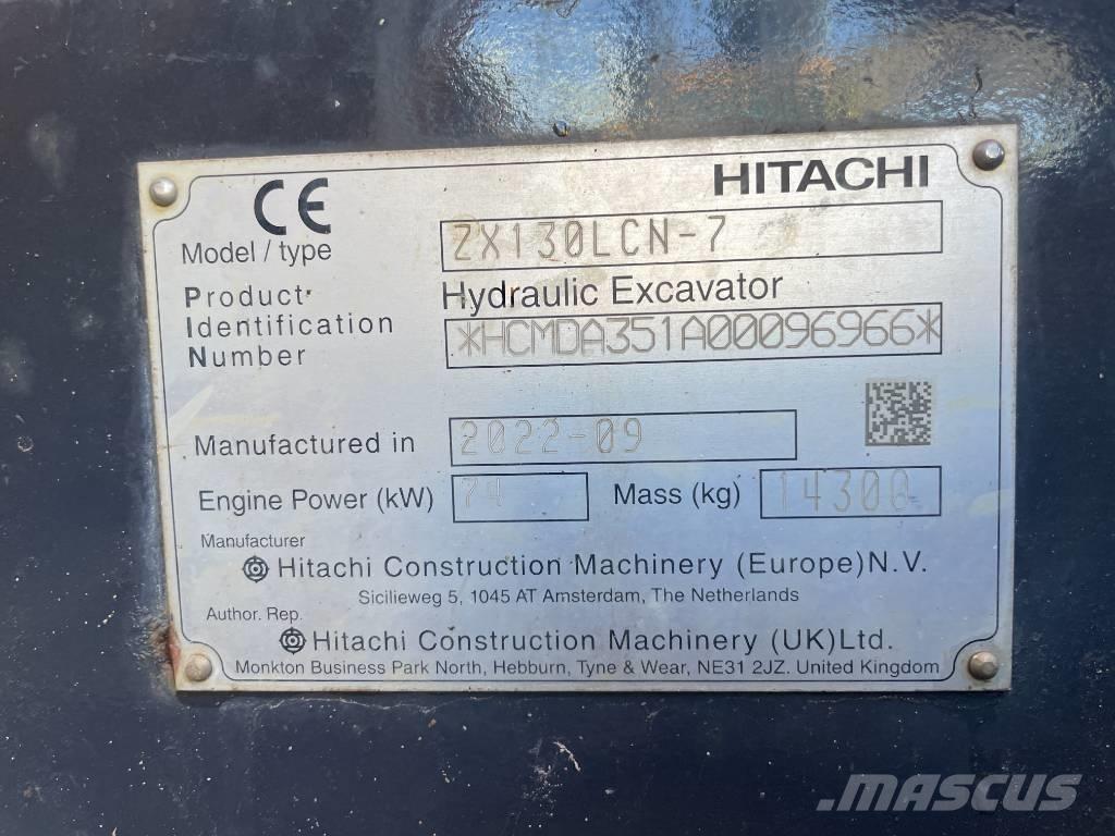 Hitachi ZX 130 LCN-7 Pelle sur chenilles