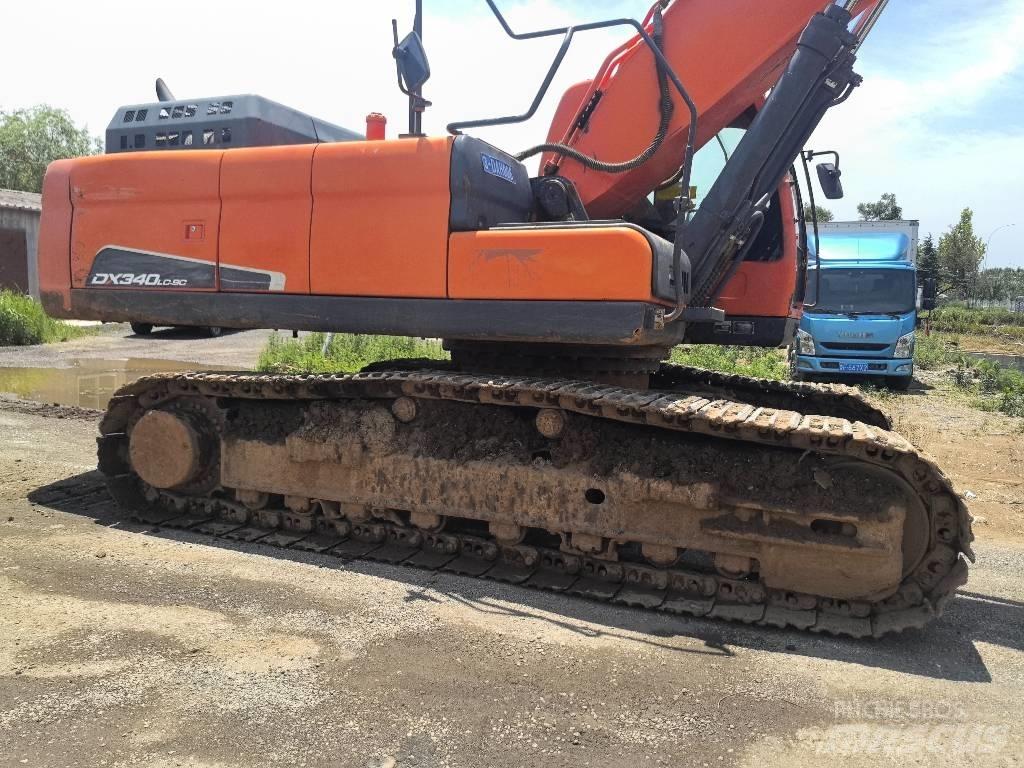 Doosan dx340lc-9c Pelle sur chenilles