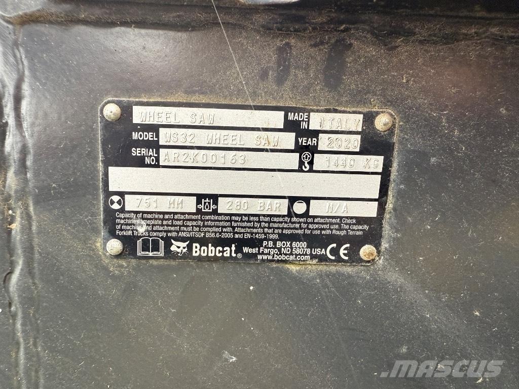 Bobcat WS 32 Autres accessoires