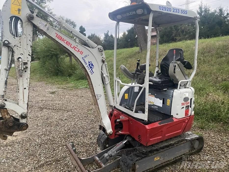 Takeuchi TB 215 R Mini pelle < 7t