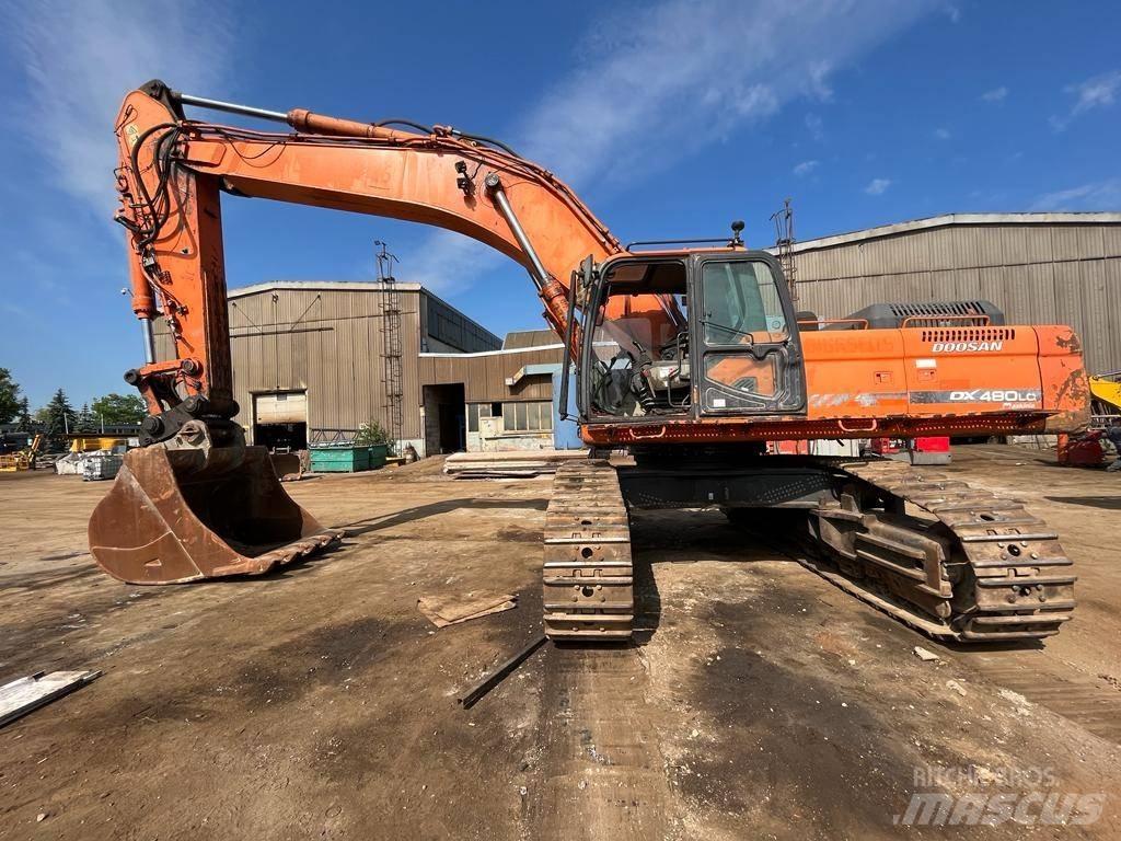 Doosan DX 480 LC Pelle sur chenilles