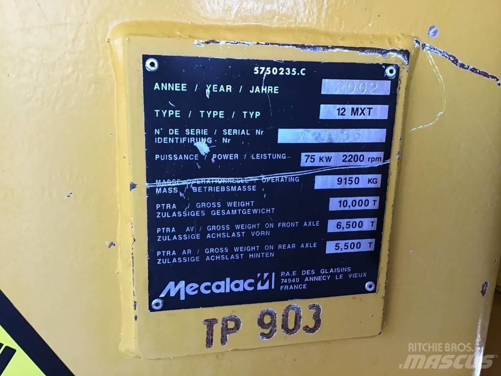 Mecalac 12 MXT Pelle sur pneus