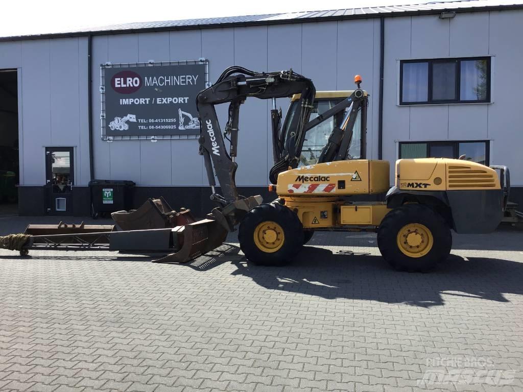 Mecalac 12 MXT Pelle sur pneus