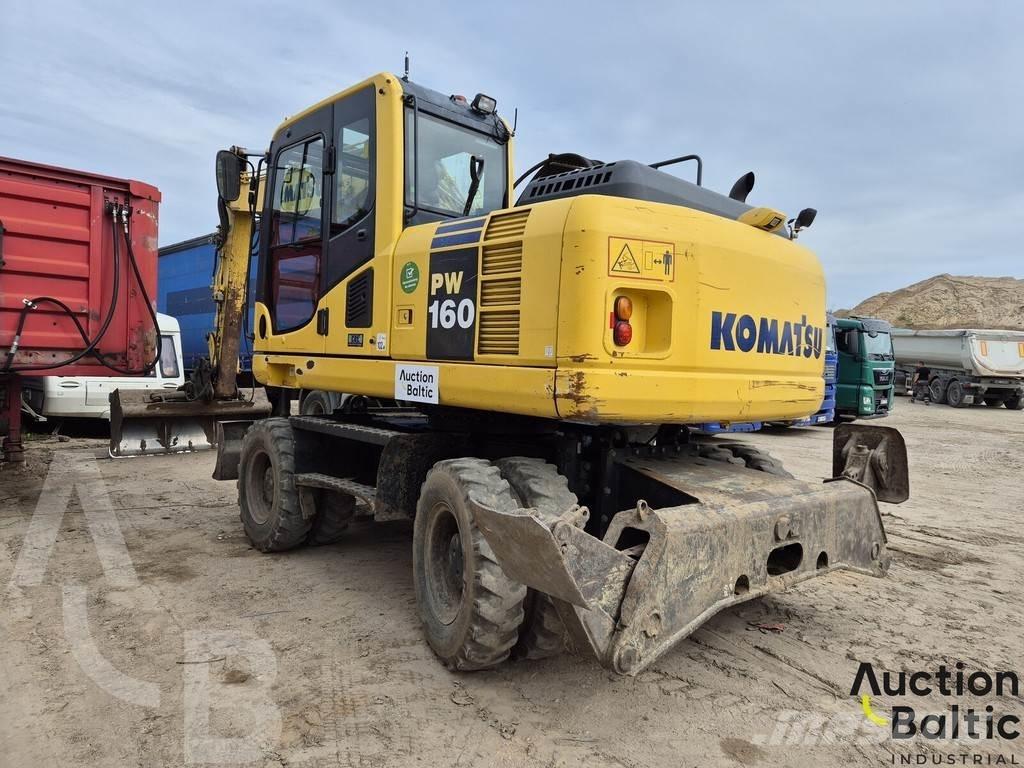 Komatsu PW160 Pelle sur pneus