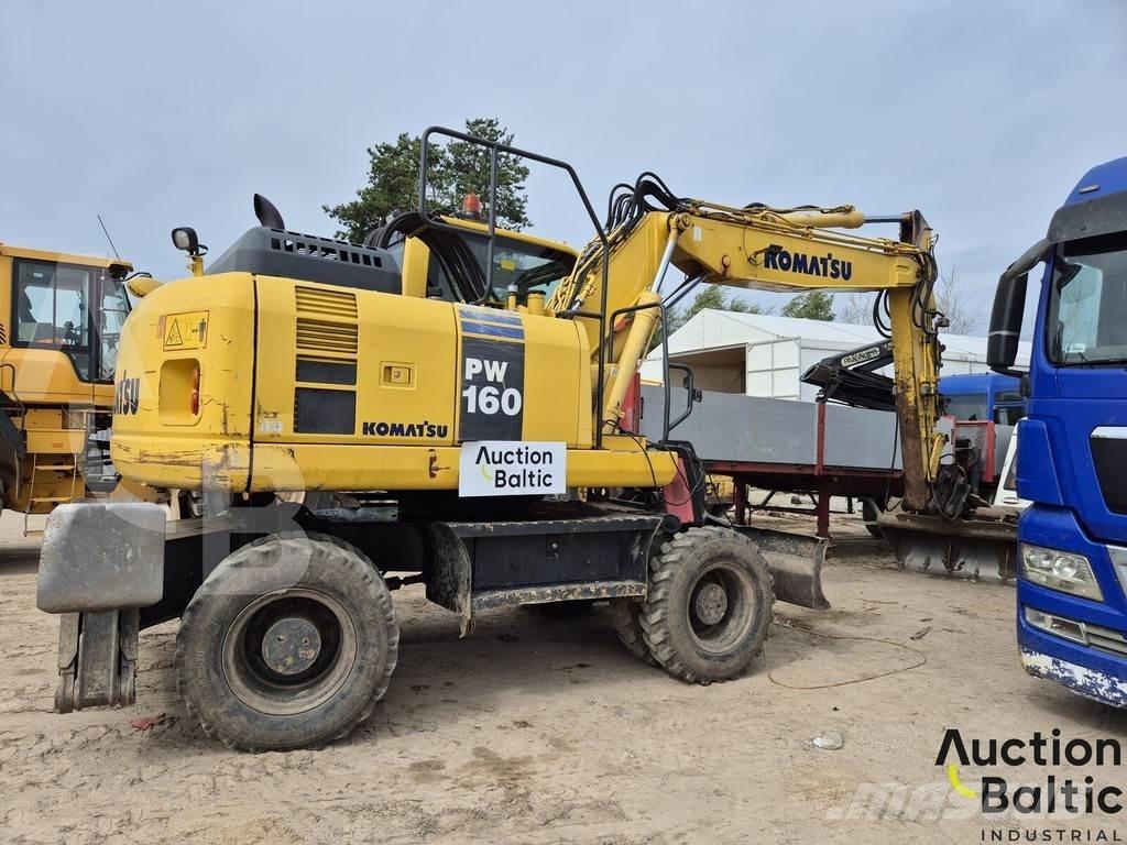 Komatsu PW160 Pelle sur pneus